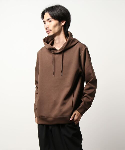 TAKA-Q（タカキュー）の「タカキューメンズ/TAKA-Q：MEN ストレッチダンボール セットアップ 長袖プルパーカー（セットアップアイテムございます）（パーカー・メンズ・シャーベット/ベージュ/ネイビー/グレー系その他2/ブラック/ブラウン・LARGE/X-LARGE/MEDIUM）」の18枚目の写真