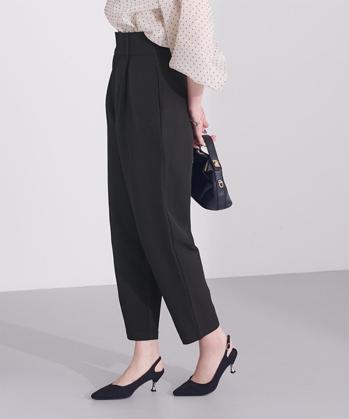 UR'S（ユアーズ）の「ｺｸｰﾝﾊﾟﾝﾂ（その他パンツ・レディース・ブラック/ライトベージュ/モカ/ホワイト/ネイビー/グリーン系その他/ラベンダー/グレイッシュブルー/カーキ・M/L/S）」の3枚目の写真