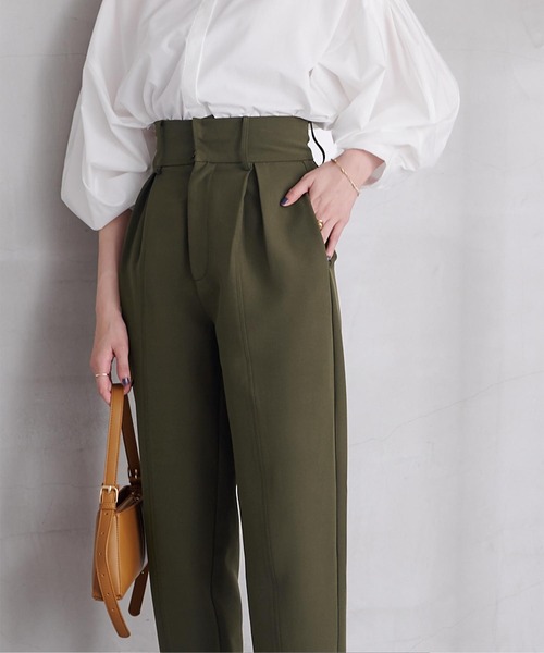 UR'S（ユアーズ）の「ｺｸｰﾝﾊﾟﾝﾂ（その他パンツ・レディース・ブラック/ライトベージュ/モカ/ホワイト/ネイビー/グリーン系その他/ラベンダー/グレイッシュブルー/カーキ・M/L/S）」の13枚目の写真