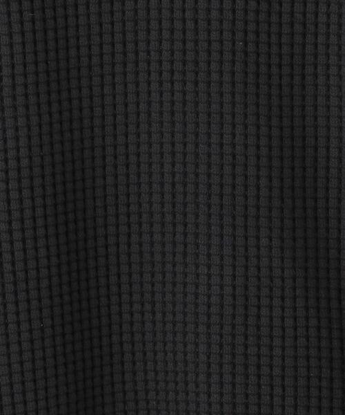 UNITED ARROWS(ユナイテッドアローズ)の「<UNITED ARROWS> ビッグ ワッフル クルーネック(Tシャツ/カットソー・メンズ・ホワイト/ブラック/グレー・S/M/L/XL)」の18枚目の写真