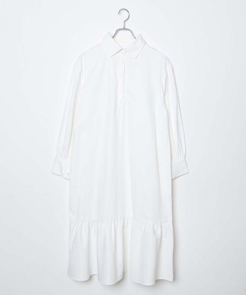 WEGO（ウィゴー）の「WEGO/裾ティアードロングワンピース（ワンピース・レディース・ホワイト/その他1・FREE）」の13枚目の写真