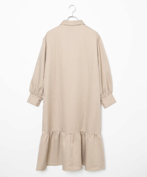 WEGO（ウィゴー）の「WEGO/裾ティアードロングワンピース（ワンピース・レディース・ホワイト/その他1・FREE）」の15枚目の写真