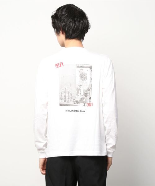 MAIN ATTRACTION(メインアトラクション)の「【MAIN ATTRACTION】LIFE別注PhotoロンT(Tシャツ/カットソー・メンズ・ホワイト/ホワイト系その他・MEDIUM/LARGE)」の4枚目の写真