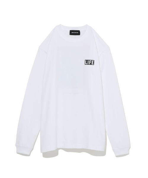 MAIN ATTRACTION(メインアトラクション)の「【MAIN ATTRACTION】LIFE別注PhotoロンT(Tシャツ/カットソー・メンズ・ホワイト/ホワイト系その他・MEDIUM/LARGE)」の8枚目の写真