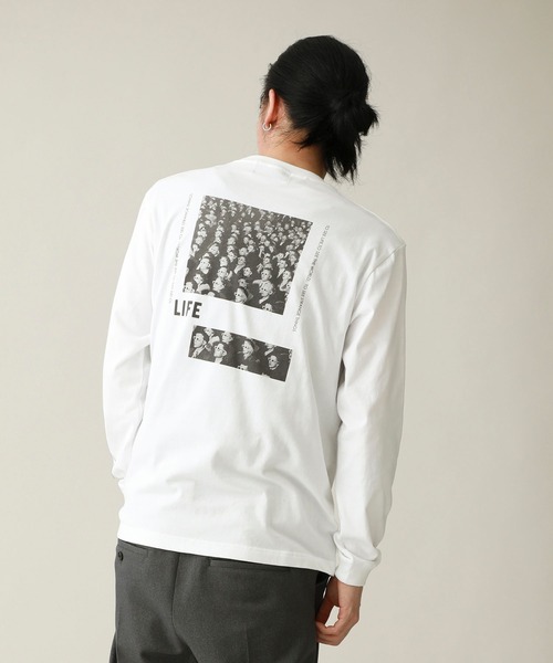 MAIN ATTRACTION(メインアトラクション)の「【MAIN ATTRACTION】LIFE別注PhotoロンT(Tシャツ/カットソー・メンズ・ホワイト/ホワイト系その他・MEDIUM/LARGE)」の16枚目の写真