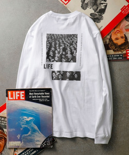 MAIN ATTRACTION(メインアトラクション)の「【MAIN ATTRACTION】LIFE別注PhotoロンT(Tシャツ/カットソー・メンズ・ホワイト/ホワイト系その他・MEDIUM/LARGE)」の7枚目の写真