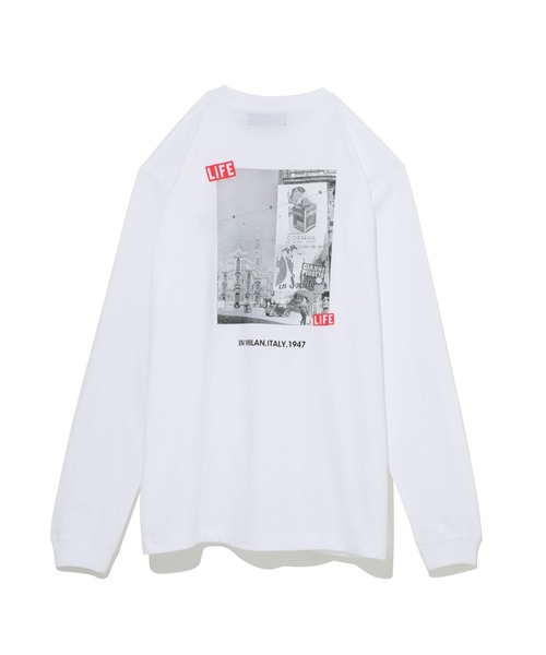 MAIN ATTRACTION(メインアトラクション)の「【MAIN ATTRACTION】LIFE別注PhotoロンT(Tシャツ/カットソー・メンズ・ホワイト/ホワイト系その他・MEDIUM/LARGE)」の18枚目の写真