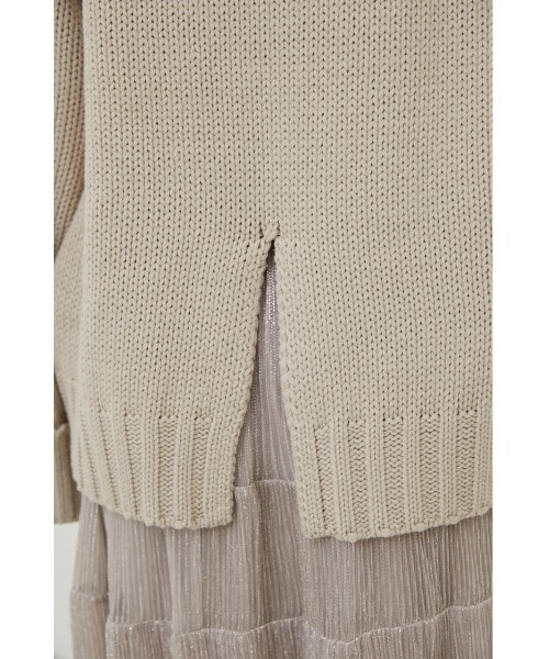 rienda（リエンダ）の「＃ラテニット（ニット/セーター・レディース・ホワイト/ブラック/ライトベージュ/キャメル/ピンク・FREE）」の22枚目の写真