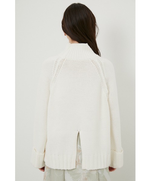 rienda（リエンダ）の「＃ラテニット（ニット/セーター・レディース・ホワイト/ブラック/ライトベージュ/キャメル/ピンク・FREE）」の20枚目の写真