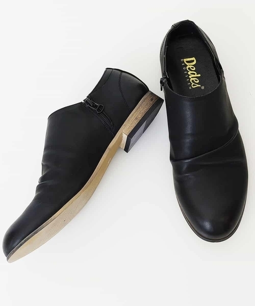 MK MICHEL KLEIN HOMME (エムケーミッシェルクランオム)の「ドレープスリッポン(スリッポン・メンズ・ブラック/ブラウン・26.5/26/25.5)」の8枚目の写真