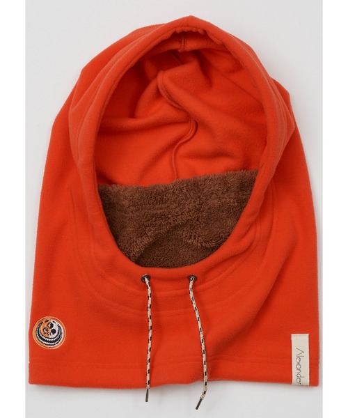 AlexanderLeeChang（アレキサンダーリーチャン）の「AlexanderLeeChang アレキサンダーリーチャン / YOSHI47 HOOD WARMER フードネックウォーマー / AC052136（ネックウォーマー/スヌード・メンズ・オレンジ/ブラック/チャコールグレー・ONE SIZE）」の8枚目の写真