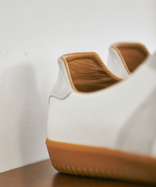 nowm(ノウム)の「【nowm】GERMAN TRAINER VINTAGE LIKE / ジャーマントレーナー ヴィンテージライク(スニーカー・メンズ・ホワイト・S/M/L)」の7枚目の写真