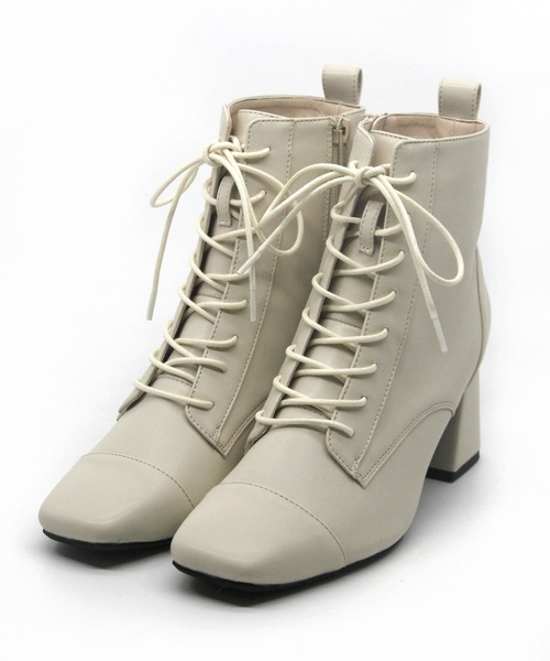 人気モデル セール Sugar Sugar シュガーシュガー スクエアレースアップブーツ ブーツ Sugar Sugar シュガーシュガー のファッション 最短発送受付中 Arenatheatre Net