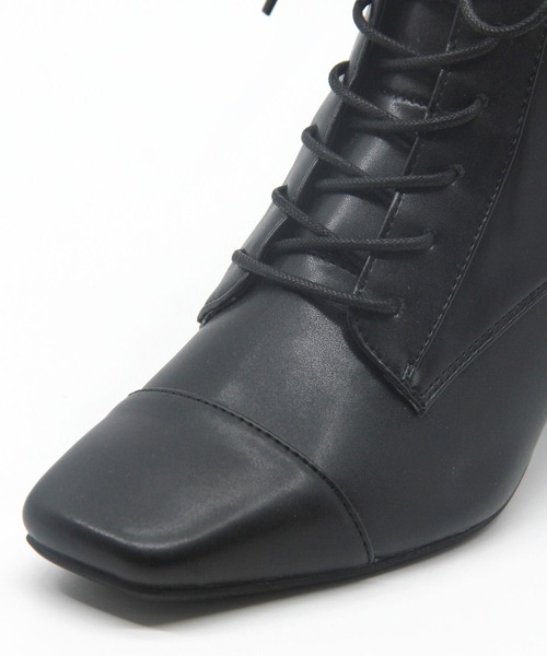 人気モデル セール Sugar Sugar シュガーシュガー スクエアレースアップブーツ ブーツ Sugar Sugar シュガーシュガー のファッション 最短発送受付中 Arenatheatre Net