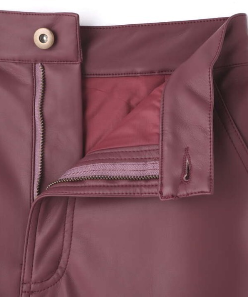 N.(N. Natural Beauty Basic)(エヌエヌナチュラルビューティーベーシック)の「【S Size Line】◆フェイクレザーロングスカート(スカート・レディース・ブラック/モカ/ピンク・SMALL/MEDIUM)」の21枚目の写真