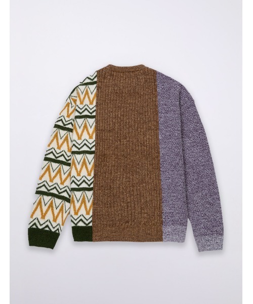 MR.GENTLEMAN（ミスタージェントルマン）の「MIX PATTERNED KNIT（ニット/セーター・メンズ・A・SMALL/MEDIUM/LARGE）」の7枚目の写真