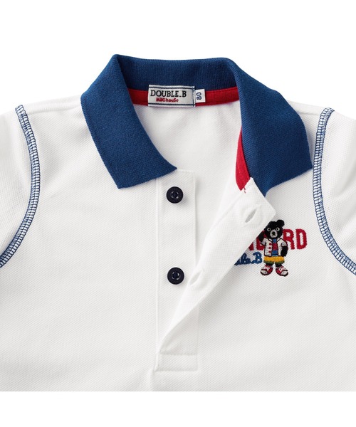 DOUBLE_B（ダブルビー）の「Mr.B半袖ポロシャツ（ポロシャツ）」 - WEAR
