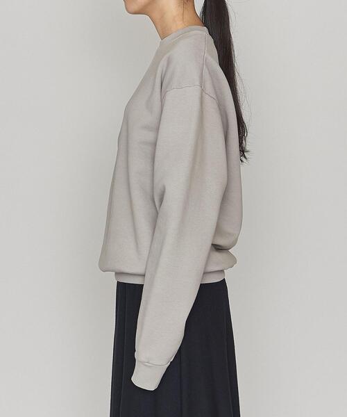 Upcycle（アップサイクル）の「＜Upcycle（アップ サイクル）＞クルーネック プルオーバースウェット（スウェット・レディース・ライトグレー/ピンク/ライム・S/XXL）」の5枚目の写真