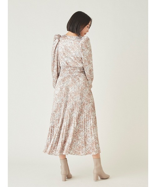 SNIDEL（スナイデル）の「ジャガードプリントワンピース（ワンピース