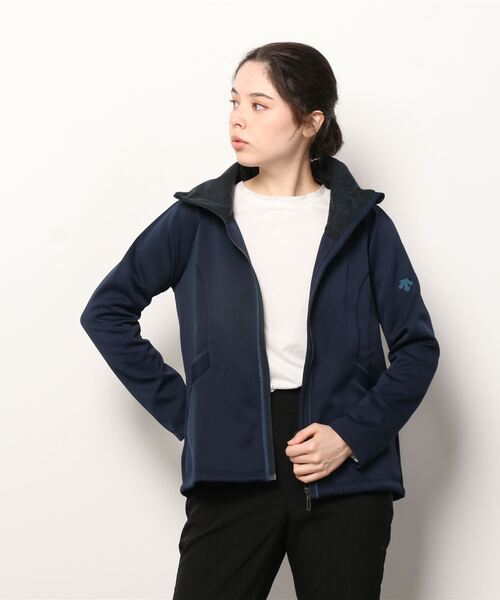 DESCENTE(デサント)の「デサント ダンボールスウェットジャケット(その他アウター・レディース・ブラック/グレー/ネイビー・M/L/XL)」の3枚目の写真