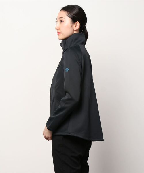 DESCENTE(デサント)の「デサント ダンボールスウェットジャケット(その他アウター・レディース・ブラック/グレー/ネイビー・M/L/XL)」の4枚目の写真