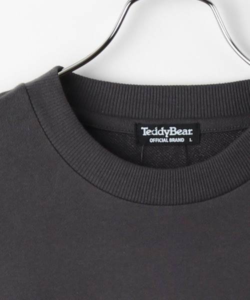 TeddyBear SPORTS BRAND（テディベアスポーツブランド）の「Teddy Bear　テディベア クルーネック 長袖トレーナー（スウェット・メンズ・グリーン/ブラック系その他/グレー系その他/グリーン系その他/スミクロ/アッシュ・M/L）」の8枚目の写真