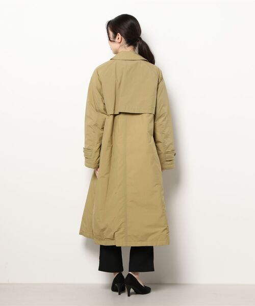 LE GLAZIK（ルグラジック）の「DOWN FLARE COAT（ダウンジャケット/コート・レディース・ベージュ系その他/ブラック系その他・36）」の4枚目の写真