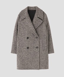 MARGARET HOWELL ダブルブレストピーコート グレー MARGARET HOWELL