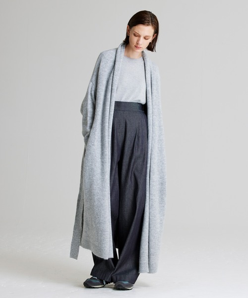 NOISE MAKER（ノイズメーカー）の「ハイウエストデニムワイドパンツ（デニムパンツ・レディース・ブルー/ブラック・36/38）」の8枚目の写真