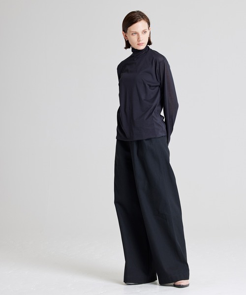 NOISE MAKER（ノイズメーカー）の「ハイウエストデニムワイドパンツ（デニムパンツ・レディース・ブルー/ブラック・36/38）」の13枚目の写真