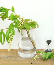 KINTO（キントー）の「KINTO LUNA Base キントー ルナ ベース ガラスフラワーベース ラウンド 花瓶 360ml（フラワーベース）」