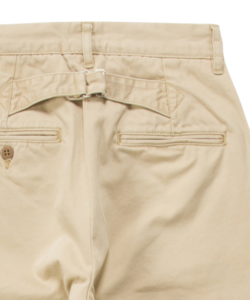 SEA(シー)の「877H VINTAGE ハイライズストレートセルヴィチ尾錠付チノパンツ(チノパンツ・レディース・ベージュ・27inch/26inch/24inch/25inch)」の6枚目の写真