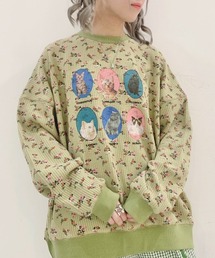 Candy Stripper | MEOW WAFFLE トップス(スウェット)