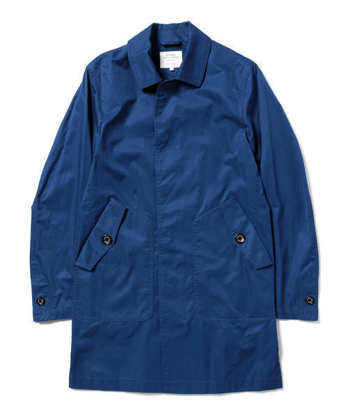 B:MING by BEAMS(ビーミングバイビームス)の「【FINEBOYS 5月号掲載】ビーミング by ビームス / シリコンウォッシュステンカラーコート(ステンカラーコート・メンズ・ブラック/ベージュ/ネイビー/ブルー・MEDIUM/LARGE/SMALL)」の5枚目の写真