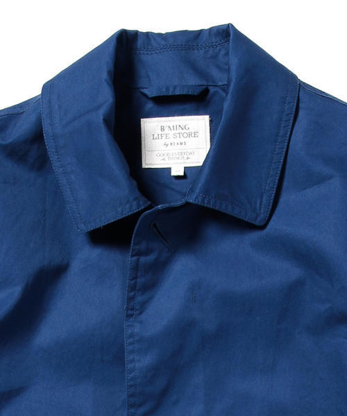 B:MING by BEAMS(ビーミングバイビームス)の「【FINEBOYS 5月号掲載】ビーミング by ビームス / シリコンウォッシュステンカラーコート(ステンカラーコート・メンズ・ブラック/ベージュ/ネイビー/ブルー・MEDIUM/LARGE/SMALL)」の15枚目の写真
