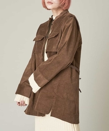 A de a.v.v（アードアー・ヴェ・ヴェ）の「（SET UP対応）バックリボンコーデュロイシャツ（シャツ/ブラウス・レディース）」