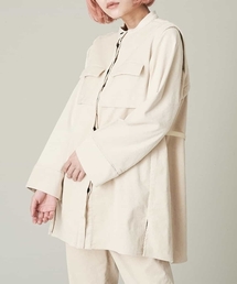 A de a.v.v | 【SET UP対応】バックリボンコーデュロイシャツ(シャツ/ブラウス)