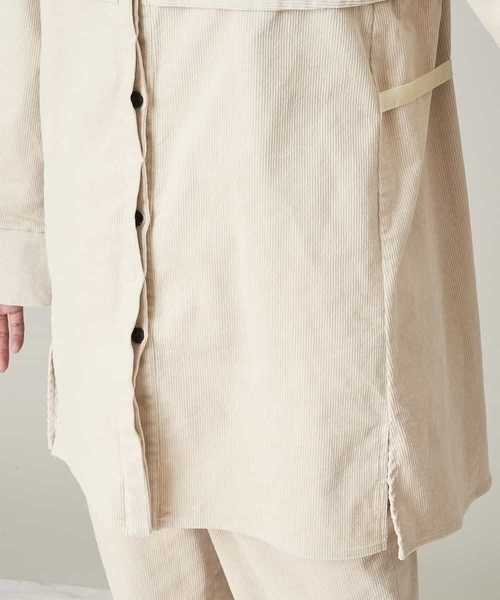 A de a.v.v（アードアー・ヴェ・ヴェ）の「（SET UP対応）バックリボンコーデュロイシャツ（シャツ/ブラウス・レディース・アイボリー/ブラウン・39）」の19枚目の写真