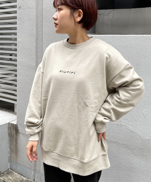 CPCM（シーピーシーエム）の「イラストレーターコラボ/裏毛スウェット（スウェット・メンズ・チャコールグレー/ベージュ/グリーン・MEDIUM/LARGE）」の14枚目の写真