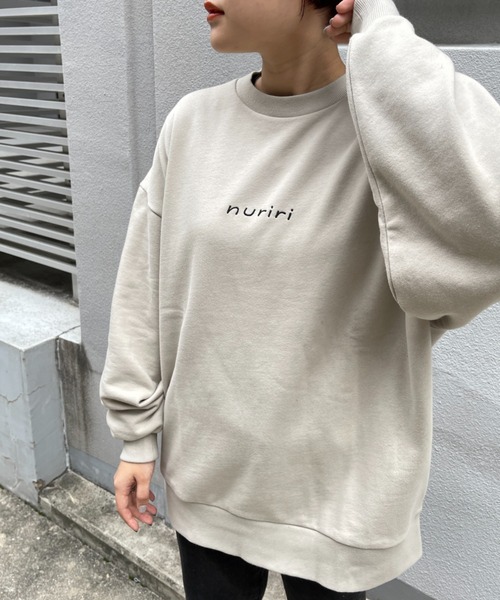 CPCM（シーピーシーエム）の「イラストレーターコラボ/裏毛スウェット（スウェット・メンズ・チャコールグレー/ベージュ/グリーン・MEDIUM/LARGE）」の15枚目の写真