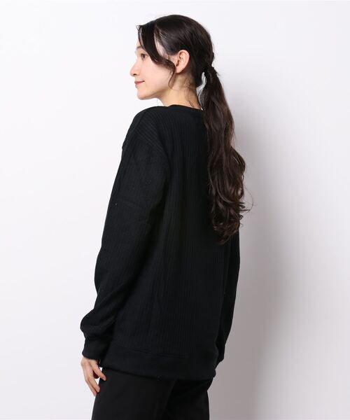 セール】【オーバーサイズ】ワッフルロンT（Tシャツ/カットソー