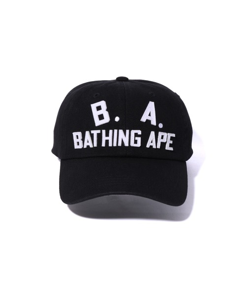 A BATHING APE（アベイシングエイプ）の「B.A. WASHED TWILL CAP M（キャップ・メンズ・ブラック/チャコール/オレンジ・FREE）」の18枚目の写真
