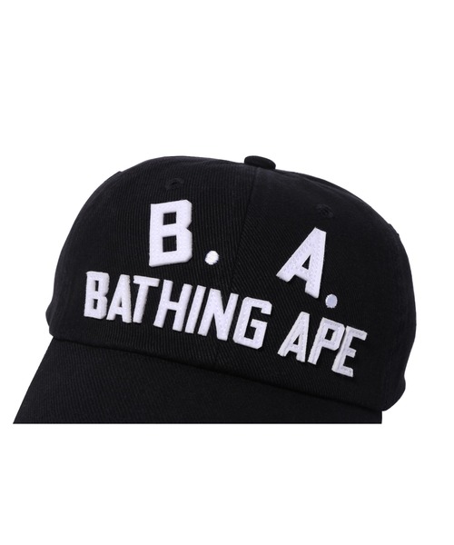 A BATHING APE（アベイシングエイプ）の「B.A. WASHED TWILL CAP