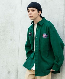 WEGO/【セットアップ対応商品】SKATERSワークシャツ