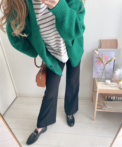 ABITOKYO(アビトーキョー)の「センタープレス ベルボトム(その他パンツ・レディース・ブラック・FREE)」の5枚目の写真
