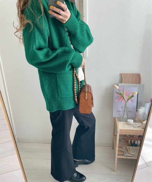 ABITOKYO(アビトーキョー)の「センタープレス ベルボトム(その他パンツ・レディース・ブラック・FREE)」の10枚目の写真