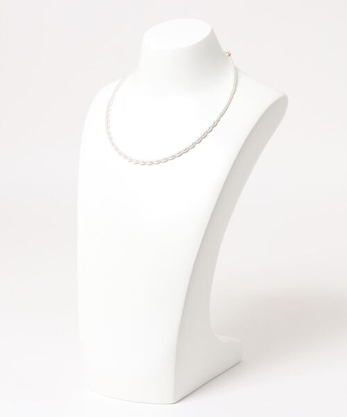 LBC（エルビーシー）の「small and medium ネックレス（ネックレス・レディース・ホワイト・FREE）」の2枚目の写真