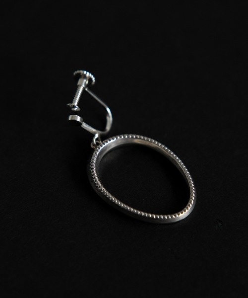 note et silence （ノートエシロンス）の「【 AMB100貨 】SSS earing（イヤリング・レディース・シルバー・FREE）」の4枚目の写真