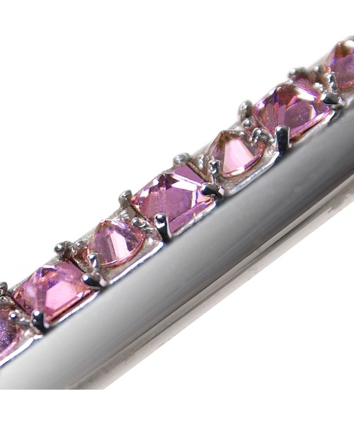 uniform experiment(ユニフォームエクスペリメント)の「ZIRCONIA CARABINER(キーホルダー・メンズ・シルバー/ピンク・FREE)」の7枚目の写真