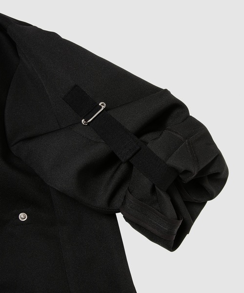 TAKAHIROMIYASHITATheSoloIst.(タカヒロミヤシタザソロイスト)の「re-sized notched lapels jacket.(テーラードジャケット・メンズ・ブラック・46)」の4枚目の写真